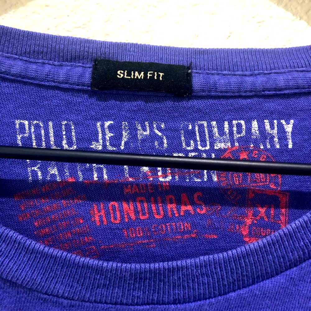 SOLD! Polo Jeans Company Ralph Lauren T-Shirt XL - Picture 3 of 4